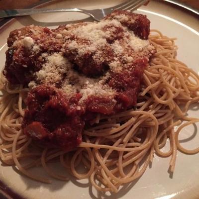 megan's verbazingwekkende spaghetti en gehaktballen