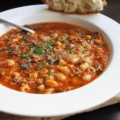 chef john's minestrone soep