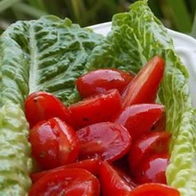 snelle, verse druiven tomatensalade