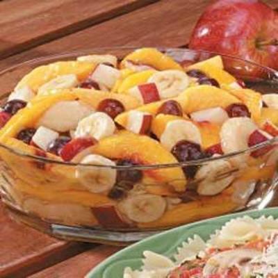 peachy fruitsalade