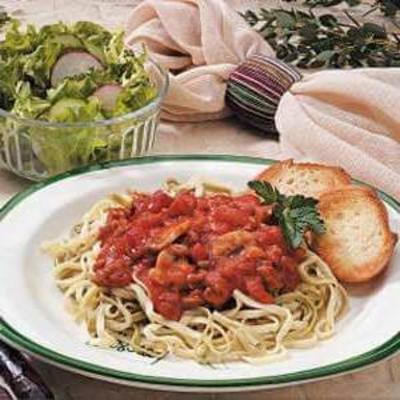 basilicum pasta saus