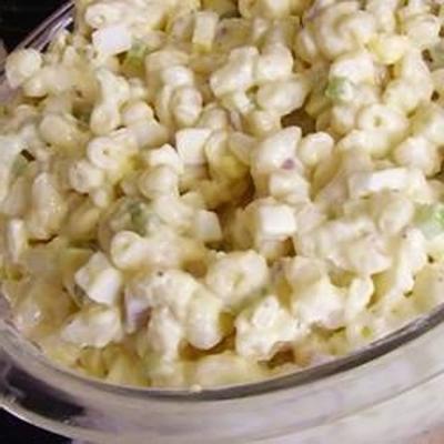 honing-mosterd macaroni salade