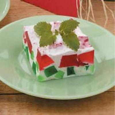 watermeloen gelatinedessert
