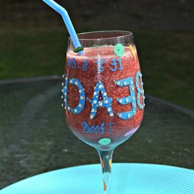 watermeloen zomer slush