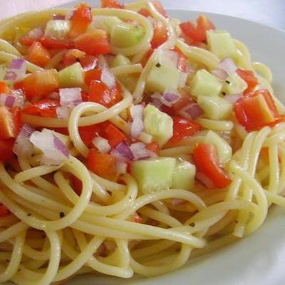 lichte spaghettisalade