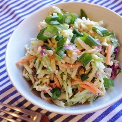 romige broccoli slaw van donna leigh