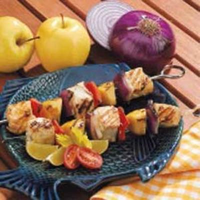 appel heilbot kabobs