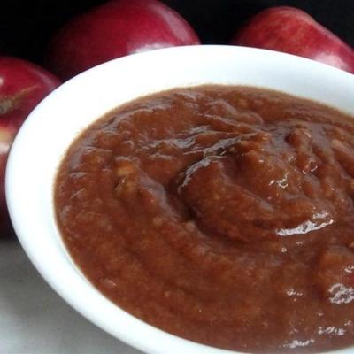 slowcooker cider applesauce (geen toegevoegde suikers)