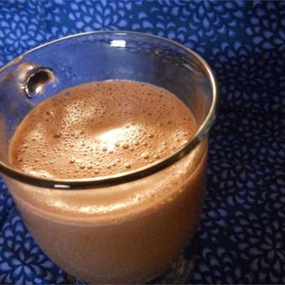 gegelatineerde warme chocolademelk