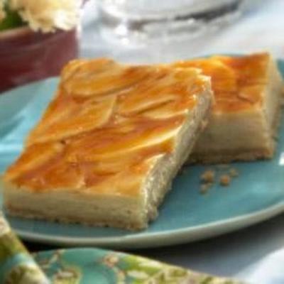 appeltaart cheesecake bars