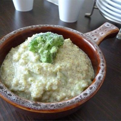 makkelijke broccoli quinoa-soep