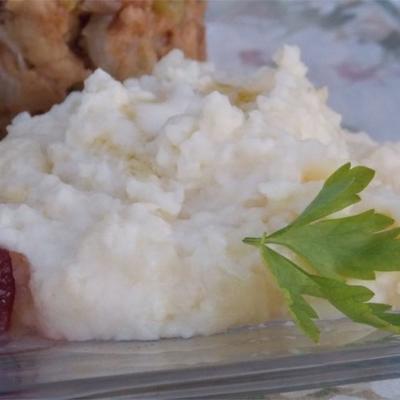 knoflook aardappelpuree in de slowcooker