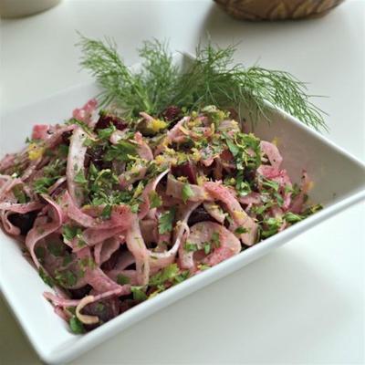 fantastisch eenvoudige venkelsalade