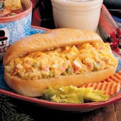curry krab broodjes