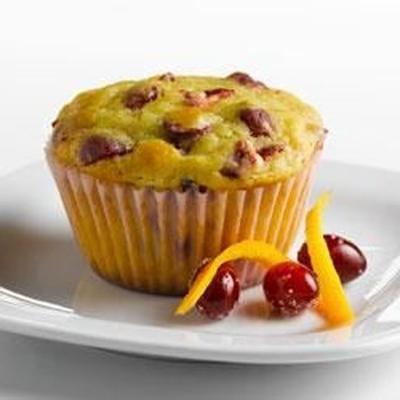 cranberry oranje muffins met truvia® bakblende