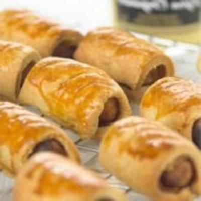 worstenbroodjes met mosterd van maille® dijon originale