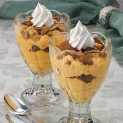 pompoen crunch parfaits