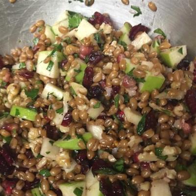 wheatberry waldorf salade