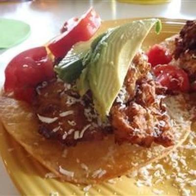 eikel squash vraag taco's / chalupas
