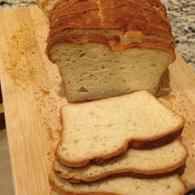 prachtig glutenvrij wit brood