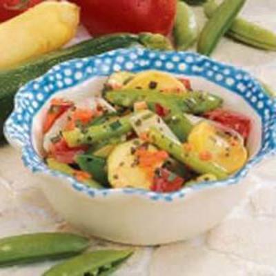 salade met zeven groenten