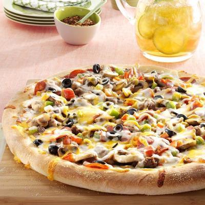 make-over geladen pizza