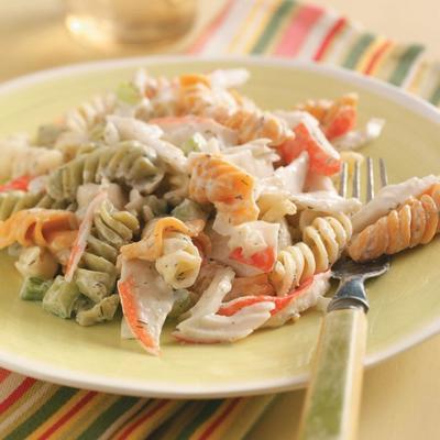pasta krab salade