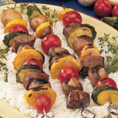 zomer beef skewers