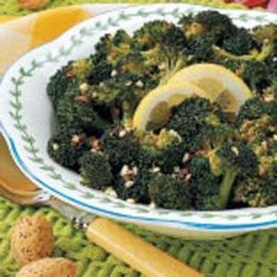 amandel broccoli roerbakken