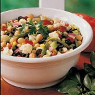 plantaardige salade medley