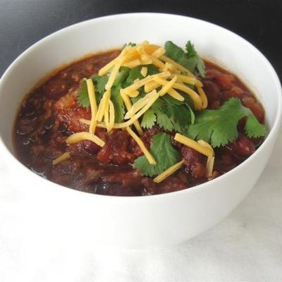 Mark's firehouse chili