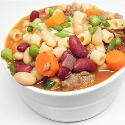 pasta van de man fagioli