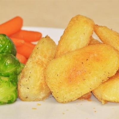 oven geroosterde gebakken aardappelen