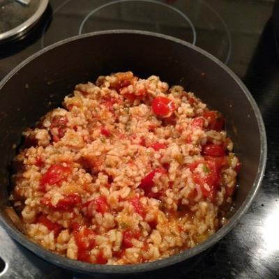 Spaanse bruine rijst