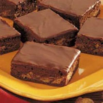 fudgy pindakaas brownies