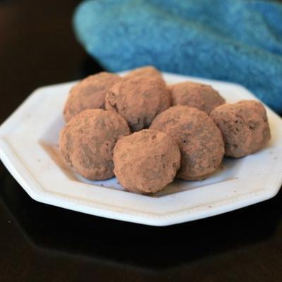 pure chocolade cabernet truffels