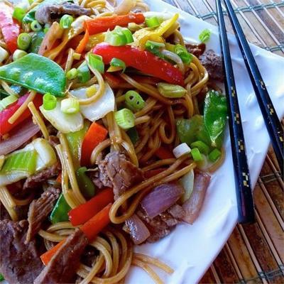 beef lo mein