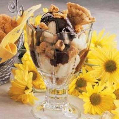 pindakaas cookie parfait