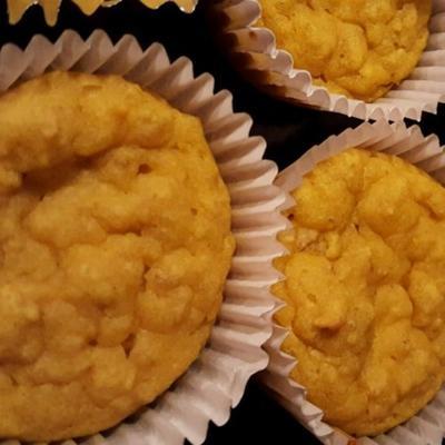 hartige, koolhydraatarme butternutpompoenmuffins