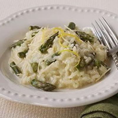 lente asperges risotto