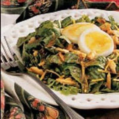 salade met honing-mosterddressing