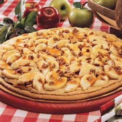 karamel apple pizza