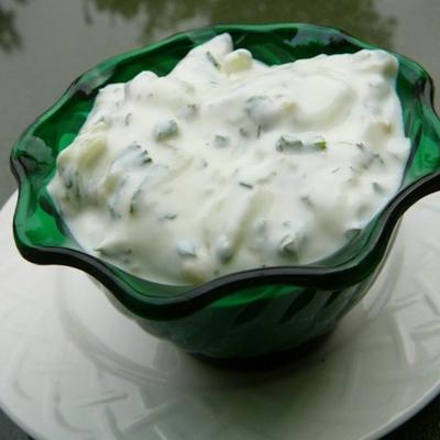 gemakkelijke tzatziki-saus