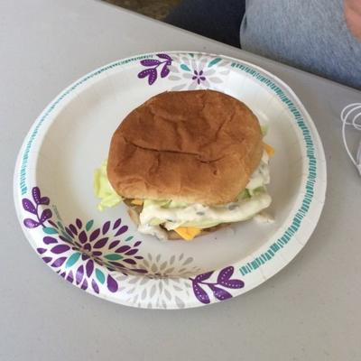 gegrilde tonijnpasteitjes