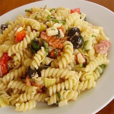 snelle antipasto pastasalade