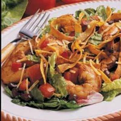 garnalen taco salade