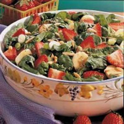 zomer spinazie salade