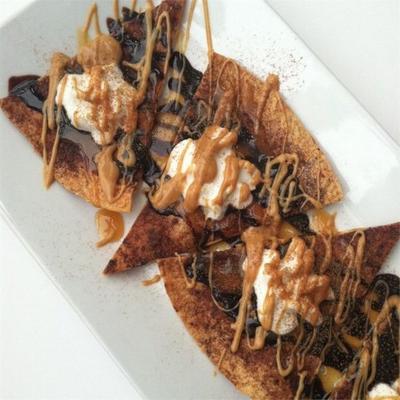 chocolade pimentbes nachos