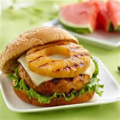 teriyaki ananas kalkoenburgers van dole®