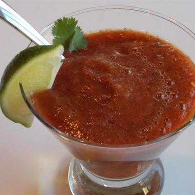 pica de gallo inspired gazpacho (glutenvrij)